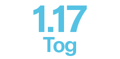 1.17 Tog Rating